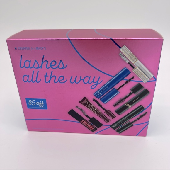 Lashes All The Way Set Of 6 Brand Name Mascara & Lash Primer Macys NIB - Picture 5 of 8